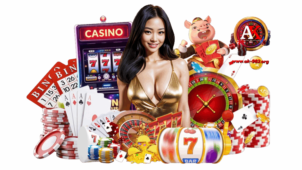 ak982 เว็บสล็อตที่มีครบทุกเกม เล่นง่ายสนุกและมีอัตราจ่ายสูง